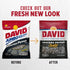 DAVID Roasted and Salted Jumbo Sunflower Seeds, Cracked Pepper Flavor, 5.25oz....