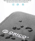 ORICO Hard Drive Case 2.5 inch External Drive Storage Carrying Bag Waterproof Shockproof with Inner Size 5.5x3.5x1.0inch for Organizing HDD and El...