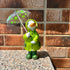 Duck Statue for Holding Umbrella Home Decor Resin Sculptured Hand Painted Figurine Creative Craft Cute Decoration Gift for Kids Womens Decorative ...