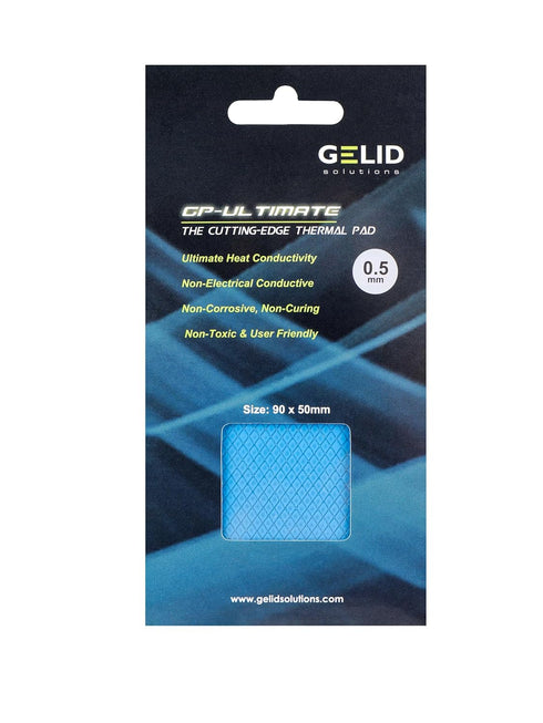 Gelid Solutions GP-Ultimate 15W- Thermal Pad 90x50x0.5mm. Excellent Heat Conduction, Ideal Gap Filler. Easy Installation...