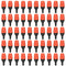 50 Pcs Drip Irrigation Spray Emitters, Adjustable Atomizing Nozzles,1/4 Inch Drip Irrigation Parts Sprayers Drippers for Garden Greenhouse Agricul...