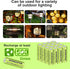 Henreepow Ni-MH Rechargeable AA Battery, AA 1.2v Rechargeable Battery High-Capacity and Long-Lasting Battery Mainly Used for Garden Landscaping Ou...