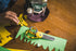 Fiskars Children's Animal Scissors with Bee Motif, From 4 years, length: 13 cm, For right and left handers, Stainless steel blade/plastic handles,...