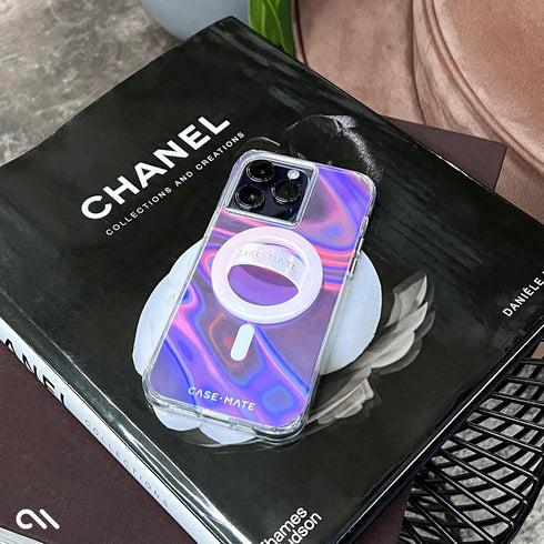 Case-Mate Soap Bubble Magnetic Phone Grip MagSafe Loop Grip | Detachable Phone Grip Phone Holder for Hand | Thin Collapsible Soft MagSafe Phone Gr...