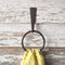 CTW Home Collection Iron Strap Towel Ring 5" Width x 1" Depth x 9"Tall...