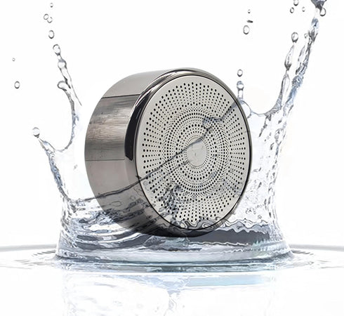 Q6 IP6 Waterproof Mini Wireless Speakers, Metal Tiny Bluetooth Speaker, Loud Sound Rich Bass Portable Pocket Speaker, TWS Speaker Bass Hi-Fi Speak...