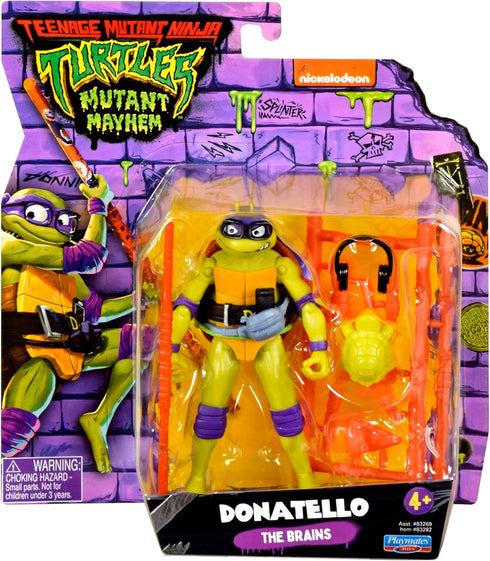 Teenage Mutant Ninja Turtles: Mutant Mayhem 4.5” Donatello Basic Action Figure by Playmates Toys...