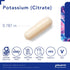 Pure Encapsulations Potassium (Citrate) - Essential Electrolyte Supplement to Support Nerve & Muscle Function, Adrenals, Hormones, Heart Health & ...