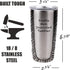 SERENGETI Chocolate Labrador 20 Oz. Stainless Steel, Vacuum Insulated Tumbler with Spill Proof Lid - 3D Print - Insulated Travel mug for Hot or Co...