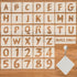 36Pcs Letter Stencils for Painting, Reusable Numbers & Alphabet Stencils,Spray Painting Stencils,Letter Stencils for Wood,Wall,Fabric,Rock,Chalkbo...