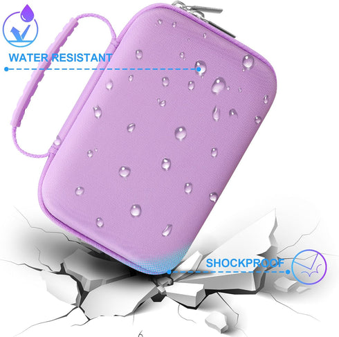 BOVKE Camera Carrying Case Compatible with Agoigo/YTETCN/Miiulodi/Dylanto/Miiulodi/Seckton/OZMI/Yoophane Digital Waterproof Camera, Portable Kids ...