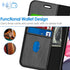 JETech Wallet Case for iPhone 11 6.1-Inch, Shockproof PU Leather Magnetic Flip Cover with Card Holder and Stand Feature (Black)...