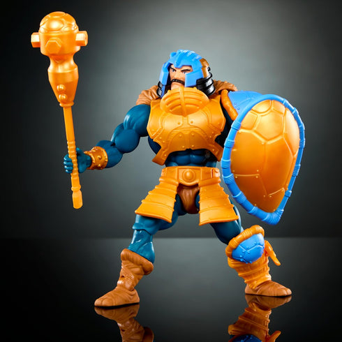 Masters of the Universe Origins Turtles of Grayskull Man-At-Arms Action Figure Toy, 16 Articulations, TMNT & MOTU Crossover with Accessories...