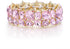 EVER FAITH Women's Wedding Party Jewelry Austrian Crystal 2 Layer Teardrop Stretch Bracelet for Her...
