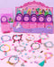 10set Charm Bracelet Making Kit - DIY Jewelry Making Supplies Bead Set, Art and Craft Gift for Girl, Princess Birthday Gift Party Favors | Girl Pr...