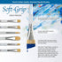 Royal & Langnickel SG-304 5 Piece Flat Brush Set...
