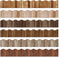 Whaline 82Ft Wood Grain Bulletin Board Borders Brown Wood Texture Adhesive Trim Border for School Classroom Office Party Decoration...