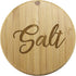 Totally Bamboo Salt Cellar Bamboo Storage Box with Magnetic Swivel Lid, 6 Ounce Capacity, Salt Engraved on Lid...
