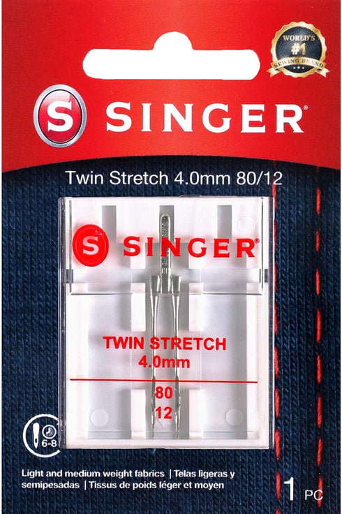 SINGER Universal Twin Stretch Sewing Machine Needle......