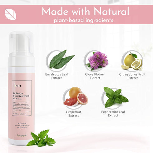 fem pH Balance Intimate Wash for Women, Feminine Wash for Sensitive Skin, Gentle Cleanser for Daily Use, Helps Eliminate Irritation, Itching, Odor...