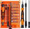 Mini Screwdriver Set, Torx Bit Set with T3 T4 T5 T6 T7 T8 T9 T10 T15 T20 Security Torx Bit, Computer repair tool kit with Phillips Head Screwdrive...