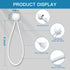 Tarp Bungee with Balls 4 Inch,30 PCS White Tarp Bungee Ball Cords Heavy Duty Canopy Tie Down Cords for Tarp,Camping, Shelter,Shade Cloth,Cargo,Pro...