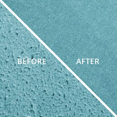 GLEENER Fabric Shaver & Lint Remover |Battery-Free 4-in-1 Depiller with 3 Fabric-Safe Edges for Clothes & Upholstery (Turquoise)...