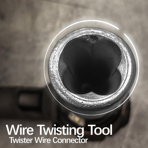 ???????? ???????????????? Wire Twister Tool For Drill Wire Stripper Wire Nut Twister Wire Twisting Tool Wire Stripper Tool, Fast Wire Twisting Too...
