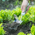 Worth Garden Stainless Steel Garden Planting Trowel Shovel - Combined PP/TPR Ergonomic Grip - Hand Shovel Tool for Gardening Weeding Transplanting...