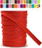 Mandala Crafts Red Maxi Piping Bias Tape with Welting Cord - 1/2 Inch Upholstery Piping Trim for Sewing, Cushions, Slipcovers, and DIY Decor - 55 ...