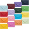 Gift Card Envelopes - 160-Count Mini Envelopes, Paper Business Card Envelopes, Bulk Tiny Envelope Pockets, 16 Colors, 4 x 2.7 Inches...
