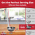 Super Sturdy, Ergonomic 6 Oz. Soup Ladle 1 Pk. Stainless Steel Ladles with Long Handles. Best Kitchen Accessories for Stirring, Portioning and Ser...