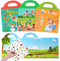 Sticker Book for Kids Ages 4-8, Reusable Sticker Books Educational Toys Learning Books, Seasons, Insects and My Body Stickers Book for Toddlers Ki...