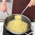 Pleafind Spaghetti Spoon and Spaghetti Tong 2-Piece Set, 13-Inch Non-Stick Spaghetti Fork and 9-Inch Kitchen Tong, Easy Storage and Cleanup, Ergon...