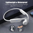Open Ear Air Conduction Headphones, Bluetooth 5.0 Wireless Running Headphones 10 Hours Playtime HiFi 9D Stereo Sweatproof Sports Headset with Mic ...
