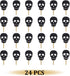 Seyal® Black Skull Cupcake Topper...