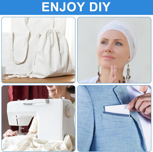 10 Pcs White Cotton Fabric Embroidery Fabric Squares Precut Natural Cotton Embroidery Cloth Fabric Cross Stitch Fabric Classic Aida Cloth Cotton F...