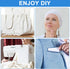 10 Pcs White Cotton Fabric Embroidery Fabric Squares Precut Natural Cotton Embroidery Cloth Fabric Cross Stitch Fabric Classic Aida Cloth Cotton F...