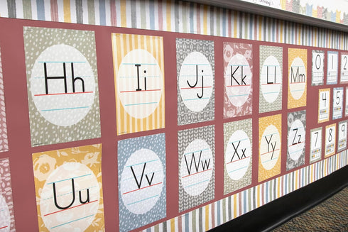 Teacher Created Resources Classroom Cottage Alphabet Bulletin Board (TCR7171)...