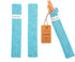 Bamboo Straw travel kit - MOVE Line by Bamboo Step: 2 Reusable Straws of 20cm/7.9" and a cleaning brush is a minimalist fabric pouch (Color Discre...