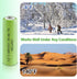 JINTION Ni-MH AA Rechargeable Batteries, Double A High Capacity 1.2V 1300mAh Pre-Charged for Garden Landscaping Solar Lights, String Lights, Remot...