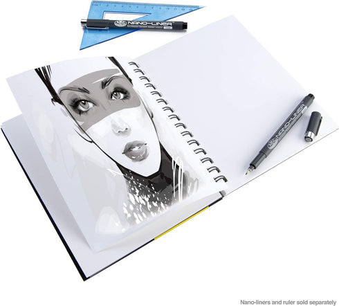 Bee Paper - 5.5" x 8" Creative Marker Drawing Journal...