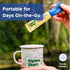 Alpine Start Instant Coffee Packets with Creamer Single Serve - Individual Latte Powder Mix from Arabica Coffee Beans with Non-Dairy Cream for Tra...