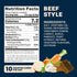 Massel Beef Style Broth Boullion Cubes, Gluten Free, MSG Free, Dairy Free, Non GMO, 0g Trans Fat Soup Base Seasoning For Ramen, Soup, Stew, No Ani...