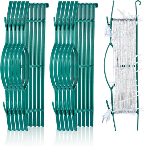CINPIUN 12 Pcs Christmas Light Storage Holder 18 Inch All Purpose Lights Cord Wind up Holiday String Lights Storage Organizer for Tree Lithts, Ext...
