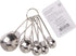 Prepworks by Progressive Stainless Steel Measuring Spoons - Set of 5,Silver...