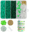 Yochus Green Clay Beads Bracelet Making kit, 1700pcs Heishi Beads for Jewelry Making, Polymer Clay Beads Friendship Bracelet Kit with Gold Beads L...