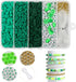 Yochus Green Clay Beads Bracelet Making kit, 1700pcs Heishi Beads for Jewelry Making, Polymer Clay Beads Friendship Bracelet Kit with Gold Beads L...