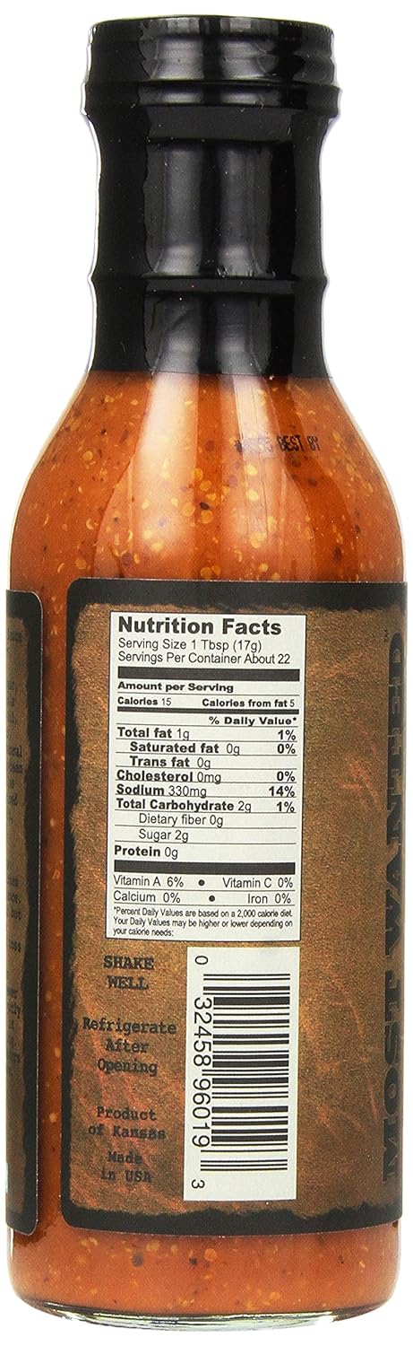 Pain is Good - Buffalo Blue Cheese Screaming Wing Sauce - 13.5oz Bottle - Made in USA - All Natural Ingredients, Non-GMO, Gluten-Free, Sugar-Free,...