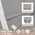 Small French Curtain Tricia Door Curtain Thermal Insulated Tie Up Shades for French Doors, Energy Efficient Light Blocking Window Coverings for En...